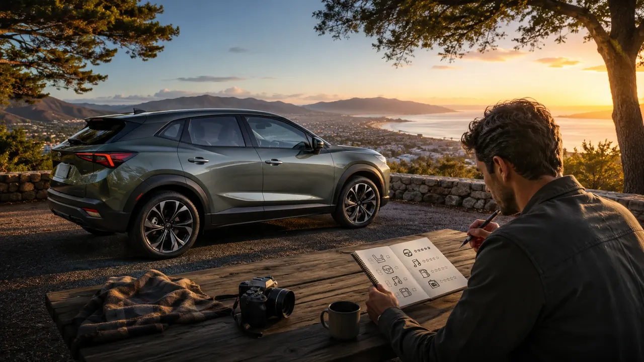 Generic vehicle at sunset representing the final fit decision
